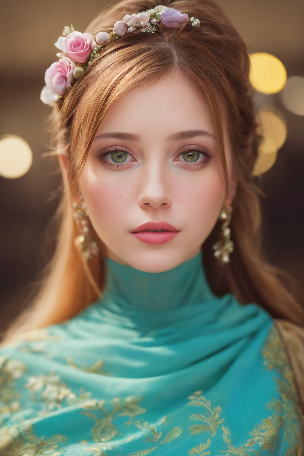 portrait of a beautiful woman
(masterpiece:1.5) (photorealistic:1.1) (bokeh) (best quality) (detailed) (intricate) (8k) (H...